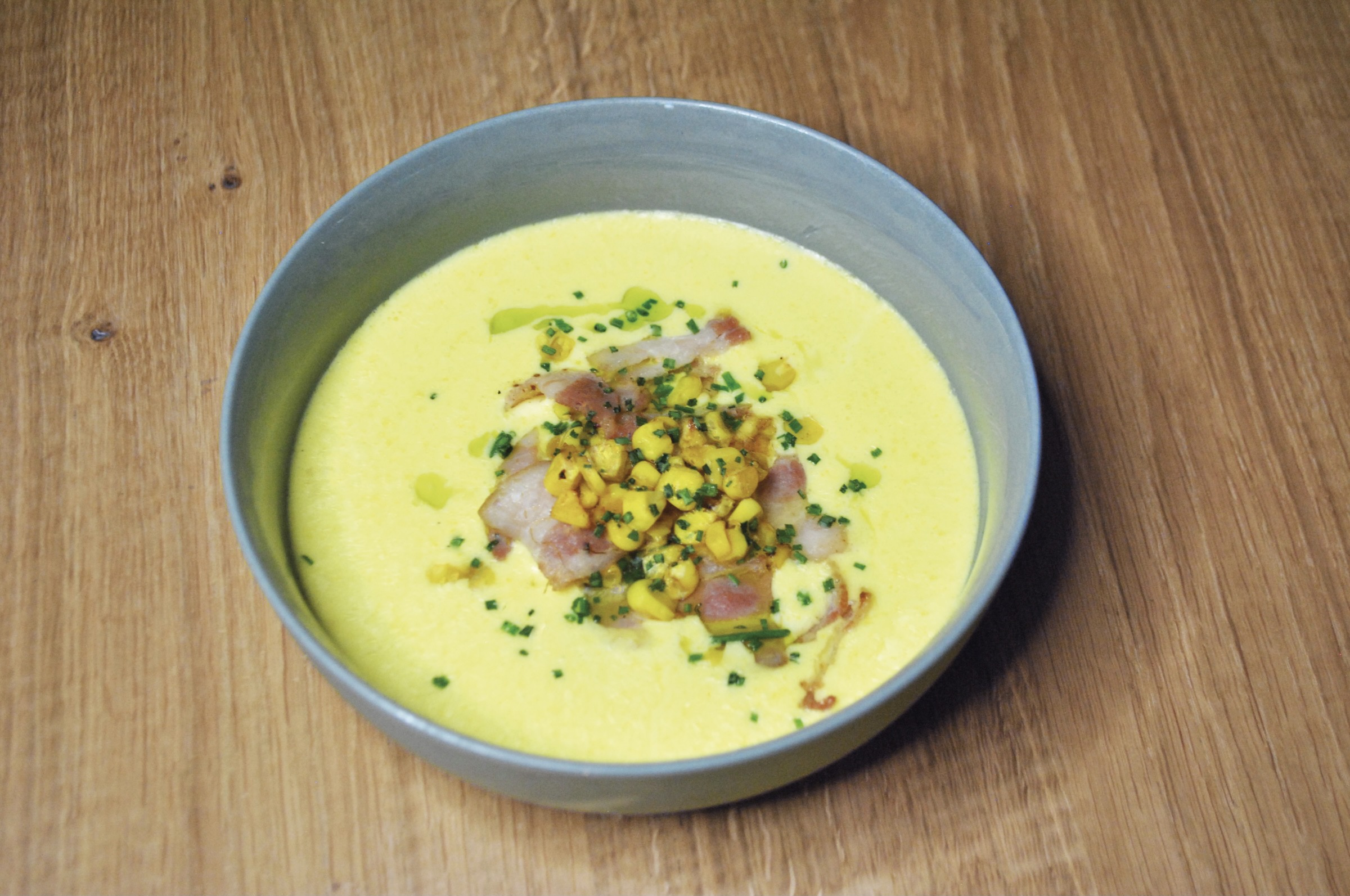 Crème de maïs et bacon Cadence